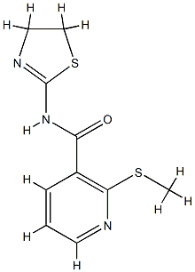 3-Pyridinecarboxamide,N-(4,5-dihydro-2-thiazolyl)-2-(methylthio)-(9CI) CAS#: 749887-79-4