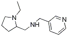 3-Pyridinemethanamine,N-[(1-ethyl-2-pyrrolidinyl)methyl]-(9CI) CAS#: 726163-38-8
