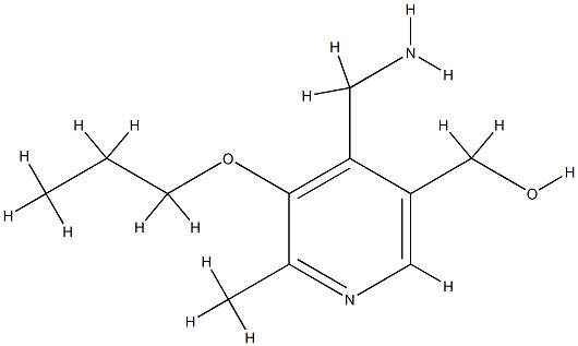 3-Pyridinemethanol,4-(aminomethyl)-6-methyl-5-propoxy-(9CI) CAS#: 779289-55-3