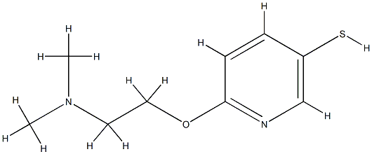 3-Pyridinethiol,6-[2-(dimethylamino)ethoxy]-(9CI) CAS#: 762272-31-1