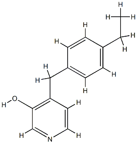 3-Pyridinol,4-[(4-ethylphenyl)methyl]-(9CI) CAS#: 776317-35-2