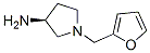 3-Pyrrolidinamine,1-(2-furanylmethyl)-,(3S)-(9CI) CAS#: 719265-83-5