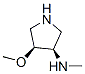 3-Pyrrolidinamine,4-methoxy-N-methyl-,(3R-cis)-(9CI) CAS#: 737726-89-5