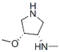 3-Pyrrolidinamine,4-methoxy-N-methyl-,(3S-cis)-(9CI) CAS#: 771441-59-9