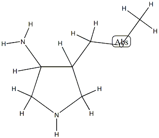 3-Pyrrolidinamine,4-(methoxymethyl)-(9CI) CAS#: 760139-78-4