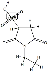 3-Pyrrolidinesulfonicacid,1-ethyl-2,5-dioxo-(9CI) CAS#: 779266-58-9