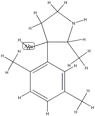 3-Pyrrolidinol,3-(2,5-dimethylphenyl)-2-methyl-(9CI) CAS#: 778523-09-4