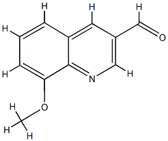 3-Quinolinecarboxaldehyde,8-methoxy-(9CI) CAS#: 745830-18-6