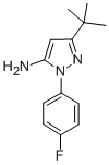 3-TERT-BUTYL-1-(4-FLUOROPHENYL)-1H-PYRAZOL-5-AMINE CAS#: 778611-16-8