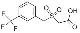 (3-TRIFLUOROMETHYLPHENYLMETHANESULFONYL)-ACETIC ACID CAS#: 773108-68-2