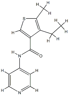 3-Thiophenecarboxamide,4-ethyl-5-methyl-N-4-pyridinyl-(9CI) CAS#: 775299-71-3