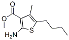 3-Thiophenecarboxylicacid,2-amino-5-butyl-4-methyl-,methylester(9CI) CAS#: 791602-19-2