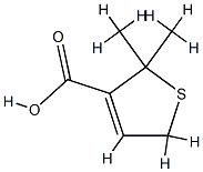 3-Thiophenecarboxylicacid,2,5-dihydro-2,2-dimethyl-(9CI) CAS#: 740796-46-7