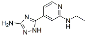 3-amino-5-(2-(ethylamino)-4-pyridyl)-1,2,4-triazole CAS#: 77314-77-3