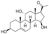 3 beta,11 alpha,15 beta-trihydroxy-5-pregnen-20-one CAS#: 78806-45-8