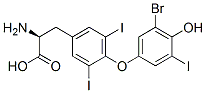 3'-bromo-3,5,5'-triiodothyronine CAS#: 77667-01-7