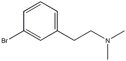 3-bromo-N,N-dimethylbenzeneethanamine CAS#: 774214-05-0