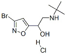 3-bromo-alpha-[[(1,1-dimethylethyl)amino]methyl]isoxazole-5-methanol monohydrochloride CAS#: 76596-58-2