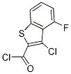 3-chloro-4-fluoro-1-benzothiophene-2-carbonyl chloride CAS#: 75998-36-6