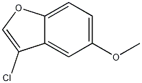 3-chloro-5-methoxybenzofuran CAS#: 77440-96-1