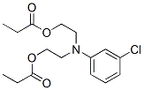 3-chloro-N,N-bis(2-(propionyloxy)ethyl)aniline CAS#: 73862-13-2