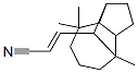 3-(decahydro-4,8,8-trimethyl-1,4-methanoazulen-9-yl)acrylonitrile CAS#: 79570-11-9