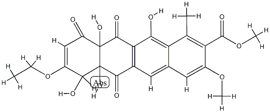 3-demethoxy-3-ethoxytetracenomycin C CAS#: 79495-72-0