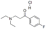 3-(diethylamino)-4'-fluoropropiophenone hydrochloride CAS#: 76475-75-7