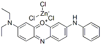 3-(diethylamino)-7-(phenylamino)phenoxazin-5-ium trichlorozincate CAS#: 73398-25-1