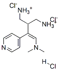 [3-(dimethylamino)-2-(4-pyridyl)allylidene]dimethylammonium chloride monohydrochloride CAS#: 78448-41-6