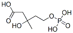 3-hydroxy-3-methyl-5-phosphonooxy-pentanoic acid CAS#: 73566-35-5