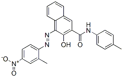 3-hydroxy-4-[(2-methyl-4-nitrophenyl)azo]-N-(p-tolyl)naphthalene-2-carboxamide CAS#: 79665-27-3