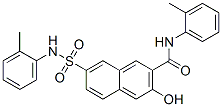 3-hydroxy-7-[[(o-tolyl)amino]sulphonyl]-N-(o-tolyl)naphthalene-2-carboxamide CAS#: 72999-33-8