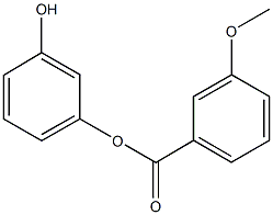 3-hydroxyphenyl 3-methoxybenzoate CAS#: 723261-61-8