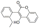 3-(o-Ethylphenyl)-4-hydroxy-2H-1-benzopyran-2-one CAS#: 73791-14-7