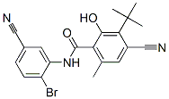 3-tert-butyl-4,5'-dicyano-6-methyl-2'-bromosalicylanilide CAS#: 75790-50-0