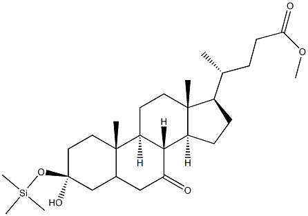 3-triMethylsilyloxy-7-ketolithocholic Methyl ester CAS#: 77341-09-4