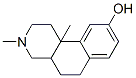 3,10b-dimethyl-9-hydroxy-1,2,3,4,4a,5,6,10b-octahydrobenzo(f)isoquinoline CAS#: 77831-91-5