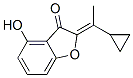 3(2H)-Benzofuranone, 2-(1-cyclopropylethylidene)-4-hydroxy- (9CI) CAS#: 753013-39-7