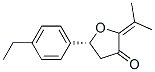3(2H)-Furanone,5-(4-ethylphenyl)dihydro-2-(1-methylethylidene)-,(5R)-(9CI) CAS#: 724477-84-3