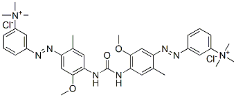 3,3'-[carbonylbis[imino(5-methoxy-2-methyl-p-phenylene)azo]]bis[N,N,N-trimethylanilinium] dichloride CAS#: 77936-23-3