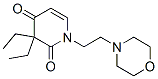 3,3-diethyl-1-(2-morpholin-4-ylethyl)pyridine-2,4-dione CAS#: 74619-89-9
