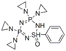 3,3,5,5-Tetrakis(1-aziridinyl)-3,3,5,5-tetrahydro-1-phenyl-1H-1,2,4,6,3,5-thiatriazadiphosphorine 1-oxide CAS#: 77666-81-0