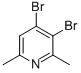 3,4-DIBROMO-2,6-DIMETHYLPYRIDINE CAS#: 76591-69-0