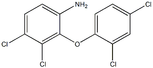 3,4-Dichloro-2-(2,4-dichlorophenoxy)aniline CAS#: 72405-11-9