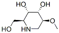 3,4-Piperidinediol,2-(hydroxymethyl)-5-methoxy-,(2S,3S,4S,5S)-(9CI) CAS#: 714910-46-0
