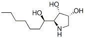 3,4-Pyrrolidinediol, 2-[(1R)-1-hydroxyheptyl]-, (2S,3S,4R)- (9CI) CAS#: 767272-87-7