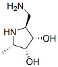 3,4-Pyrrolidinediol, 2-(aminomethyl)-5-methyl-, (2S,3S,4R,5S)- (9CI) CAS#: 709607-27-2
