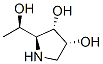 3,4-Pyrrolidinediol,2-[(1R)-1-hydroxyethyl]-,(2S,3S,4R)-(9CI) CAS#: 778561-25-4