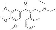 3,4,5-Trimethoxy-N-(o-tolyl)-N-(2-diethylaminoethyl)benzamide CAS#: 76644-53-6